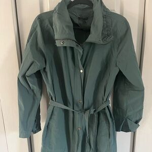 Eileen Fischer light weight jacket women’s size M tie waist